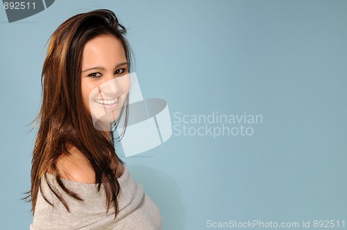 Image of Brunette