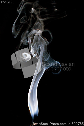 Image of genuine incense smoke