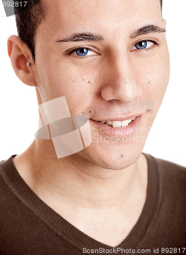 Image of Young man smilling