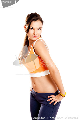 Image of Beautiful athletic girl