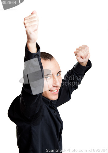 Image of Happy businessman
