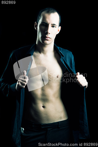 Image of Fashion young man