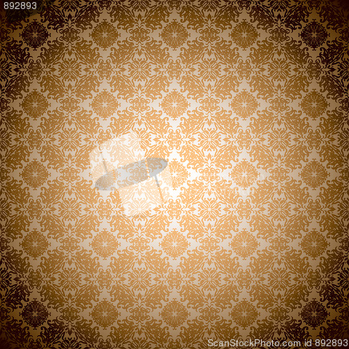 Image of gothic orange wallpaper