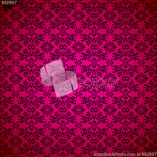 Image of gothic seamless pink wallpaper