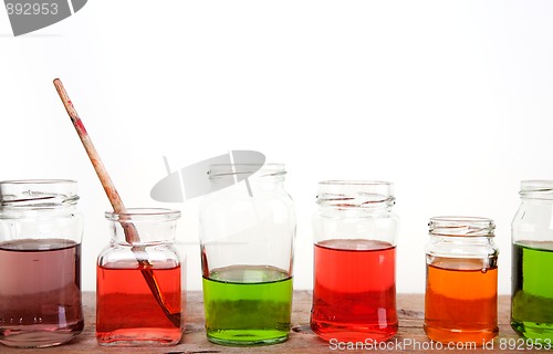 Image of Glasses with Watercolor