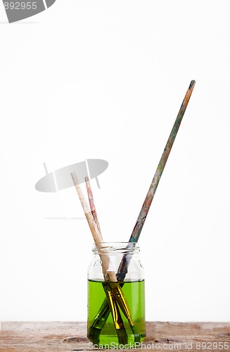 Image of Glasses with Watercolor