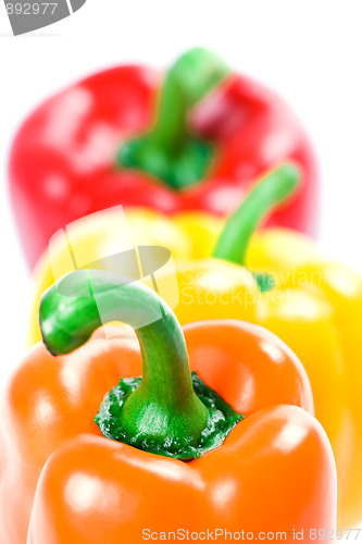 Image of three bell peppers