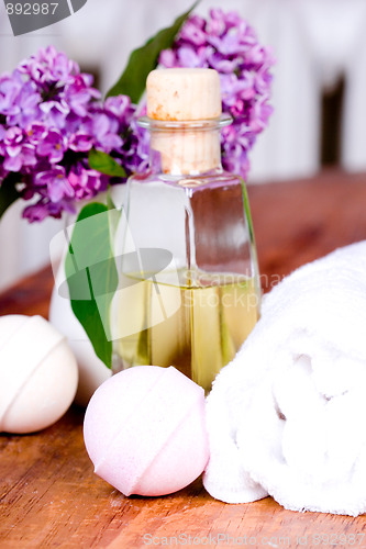 Image of bath and spa items