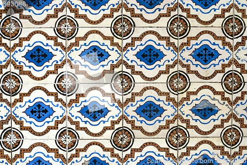 Image of Portuguese glazed tiles 017