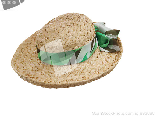 Image of Sun Hat with Scarf 