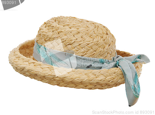 Image of Sun Hat with Scarf 
