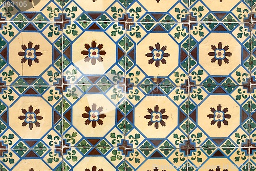 Image of Portuguese glazed tiles 032