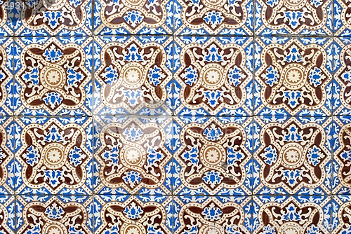 Image of Portuguese glazed tiles 035
