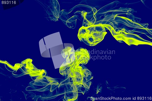 Image of Abstract colorful smoke