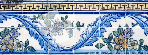 Image of Portuguese glazed tiles 056