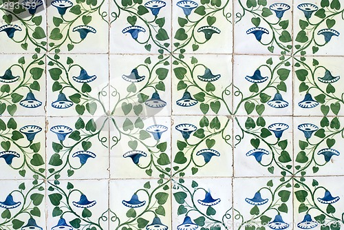 Image of Portuguese glazed tiles 044