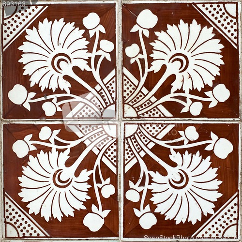 Image of Portuguese glazed tiles 006