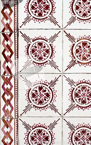 Image of Portuguese glazed tiles 002