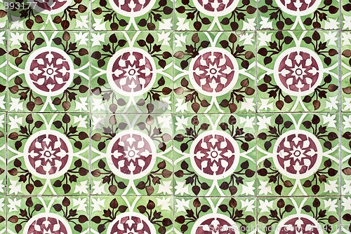 Image of Portuguese glazed tiles 026