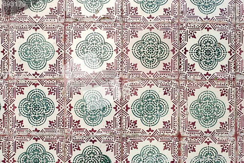 Image of Portuguese glazed tiles 028