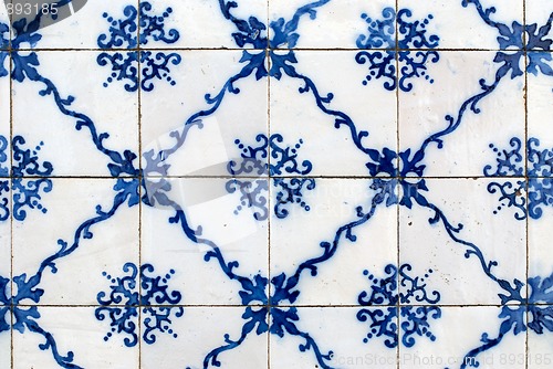 Image of Portuguese glazed tiles 037