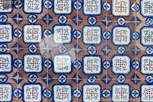 Image of Portuguese glazed tiles 061