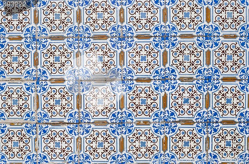 Image of Portuguese glazed tiles 065