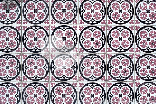 Image of Portuguese glazed tiles 053