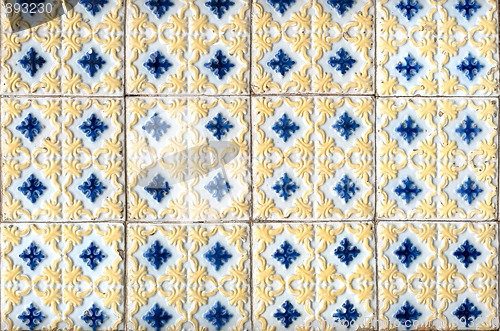 Image of Portuguese glazed tiles 049