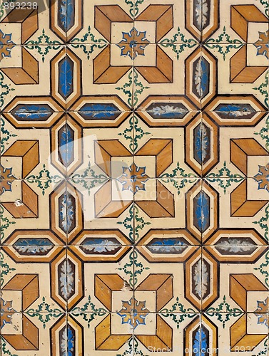 Image of Portuguese glazed tiles 075