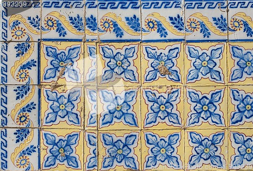 Image of Portuguese glazed tiles 076