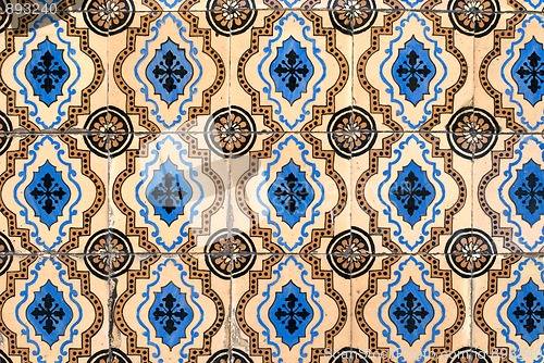 Image of Portuguese glazed tiles 045