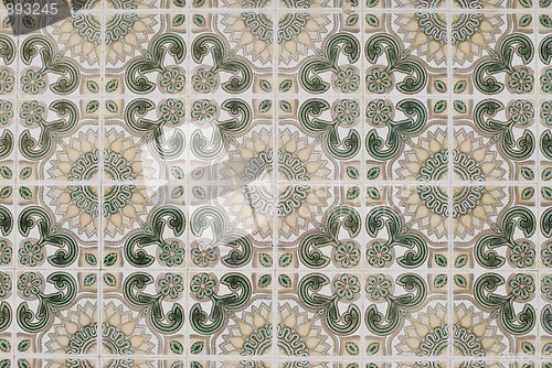 Image of Portuguese glazed tiles 079
