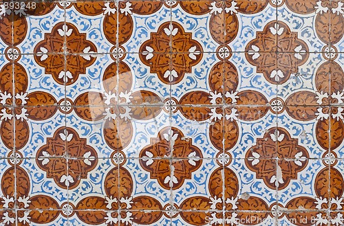 Image of Portuguese glazed tiles 080