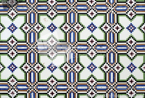 Image of Portuguese glazed tiles 007