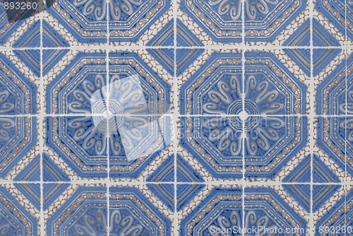 Image of Portuguese glazed tiles 087