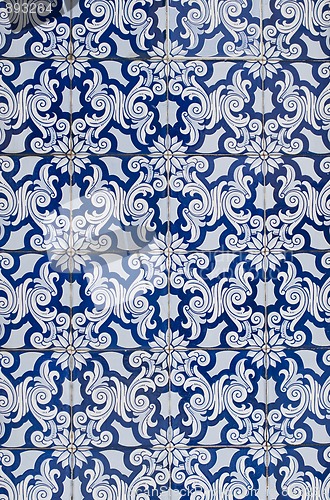 Image of Portuguese glazed tiles 091