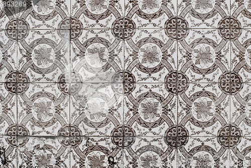 Image of Portuguese glazed tiles 093