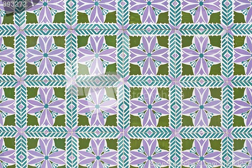 Image of Portuguese glazed tiles 095