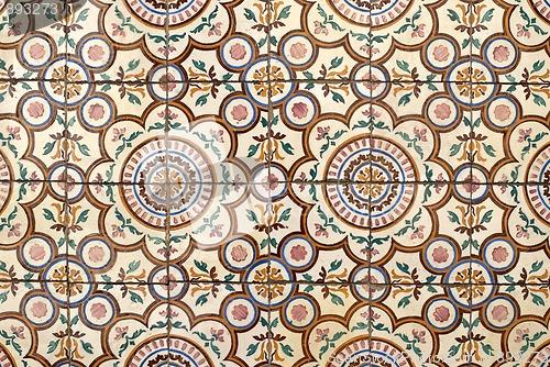 Image of Portuguese glazed tiles 019