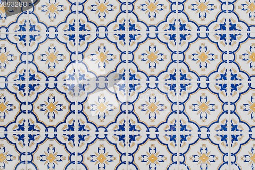 Image of Portuguese glazed tiles 100