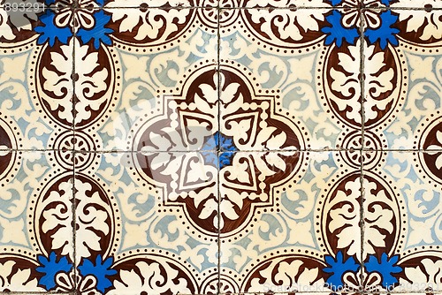 Image of Portuguese glazed tiles 031