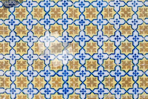 Image of Portuguese glazed tiles 107