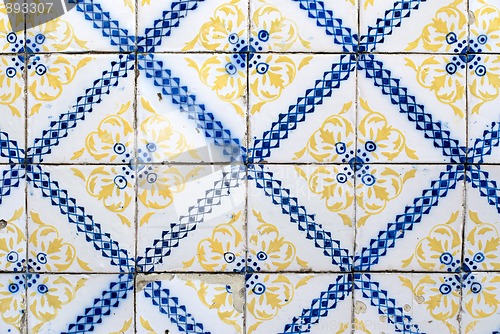 Image of Portuguese glazed tiles 036