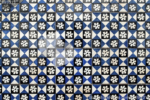 Image of Portuguese glazed tiles 001