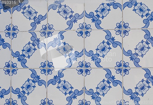 Image of Portuguese glazed tiles 118