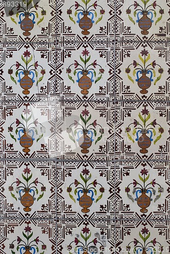Image of Portuguese glazed tiles 122