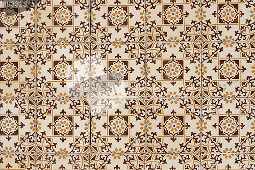 Image of Portuguese glazed tiles 125