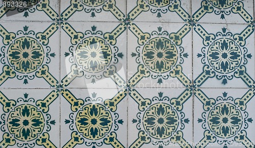 Image of Portuguese glazed tiles 127