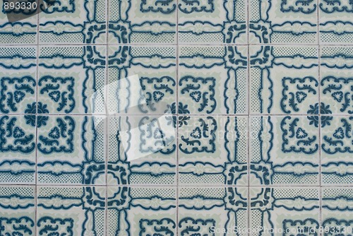 Image of Portuguese glazed tiles 131